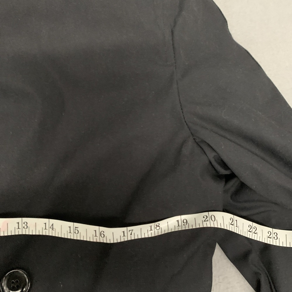 Defense Logistics Agency Garrison All Weather Black Trench Coat Men's 40XL NWOT - Picture 4 of 11